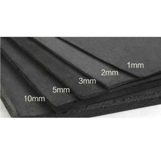 Rouleau De Mousse EVA Noir 3 Mm D'épaisseur - 30 Cm X 5 M - Pour Cosplay, Costumes, Artisanat - 3