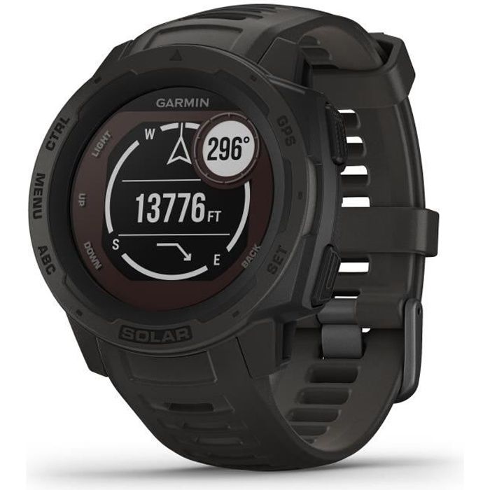 GARMIN Instinct® Solar Montre connectée, Graphite