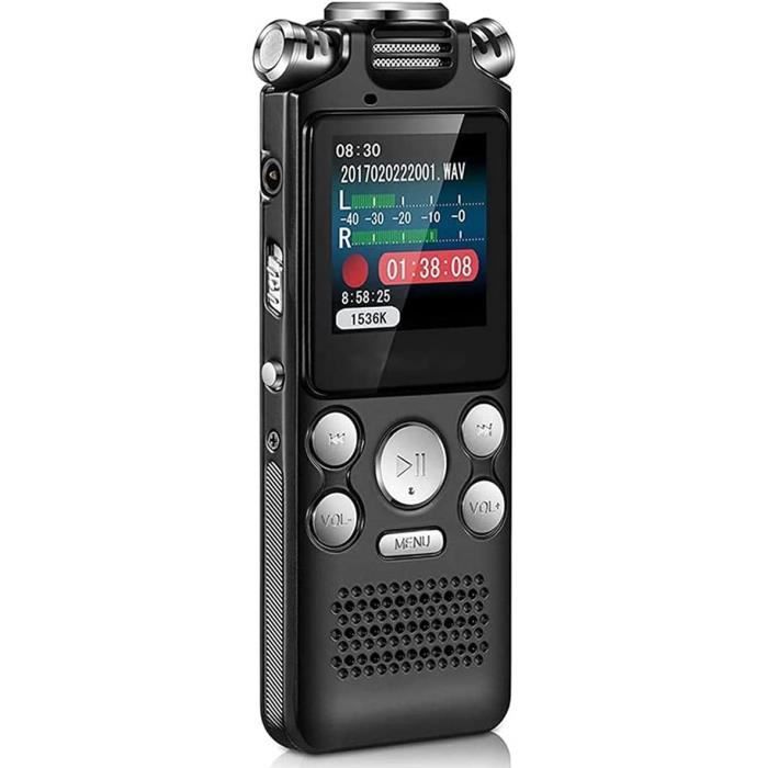 Mini Enregistreur Vocal USB 32Go - Dictaphone Stylo Numérique Pour Réunions Et Entretiens