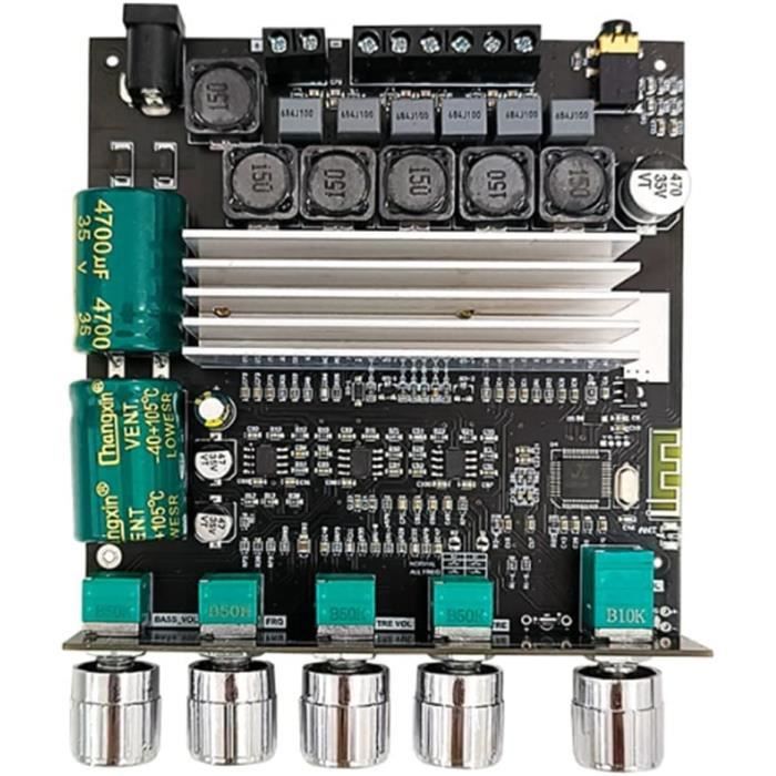 Carte Amplificateur Audio Bluetooth 5.0 TPA3116D2 - 2x50W Stéréo | Pour Haut-Parleurs Passifs