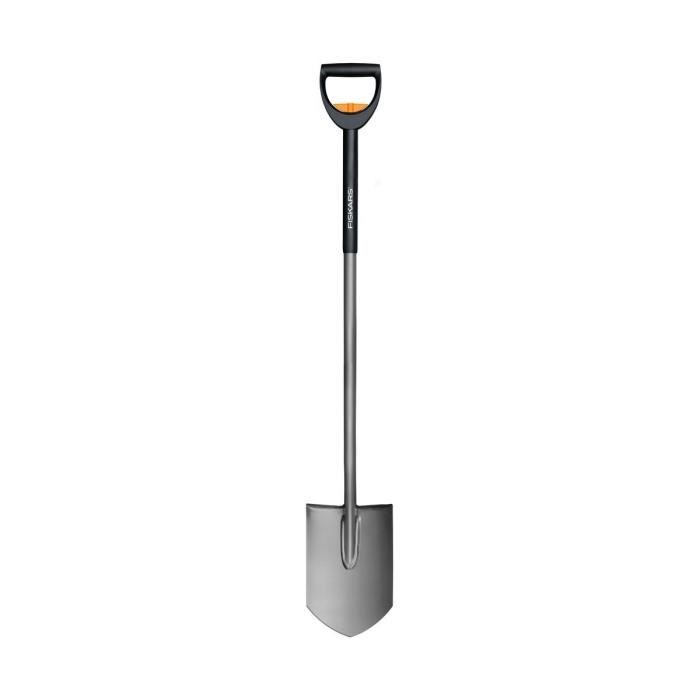 FISKARS Bêche télescopique Smartfit™ à rebord bord pointu tête en acier au bore