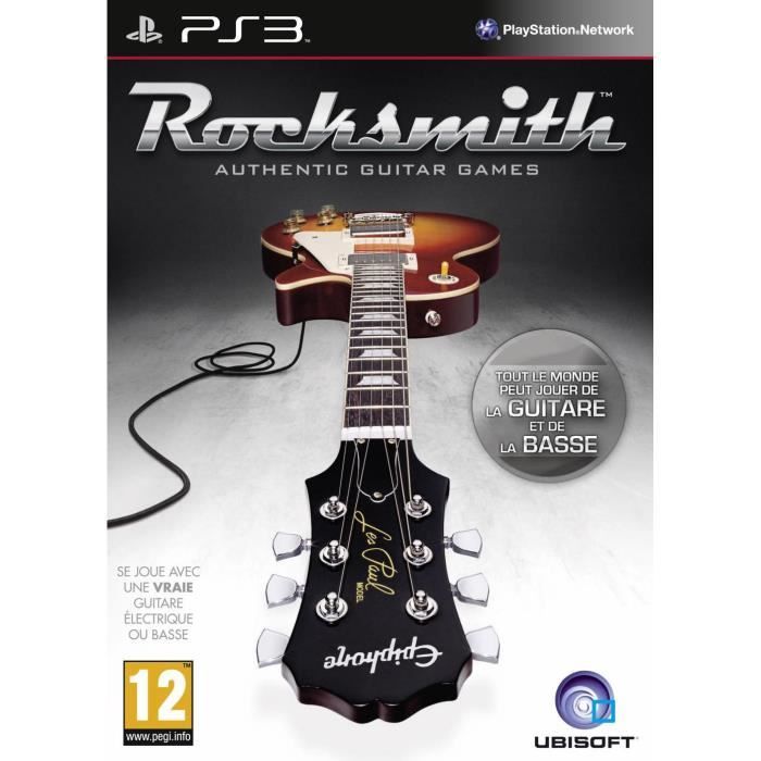 ROCKSMITH + CABLE / Jeu console PS3