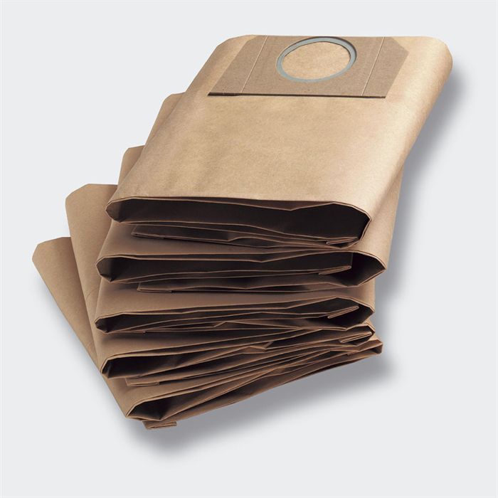 Véritable KARCHER 6.959-130.0 filtre en papier sacs 5pcs