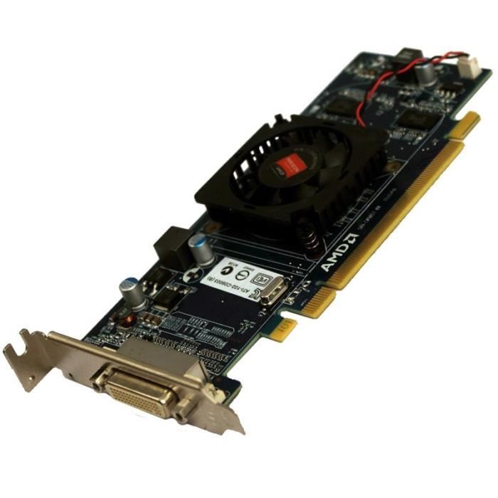Carte Radeon HD6350 0HFKYC ATI-102-C09003 PCIe 109-C09057-00 DMS-59 Low Profile