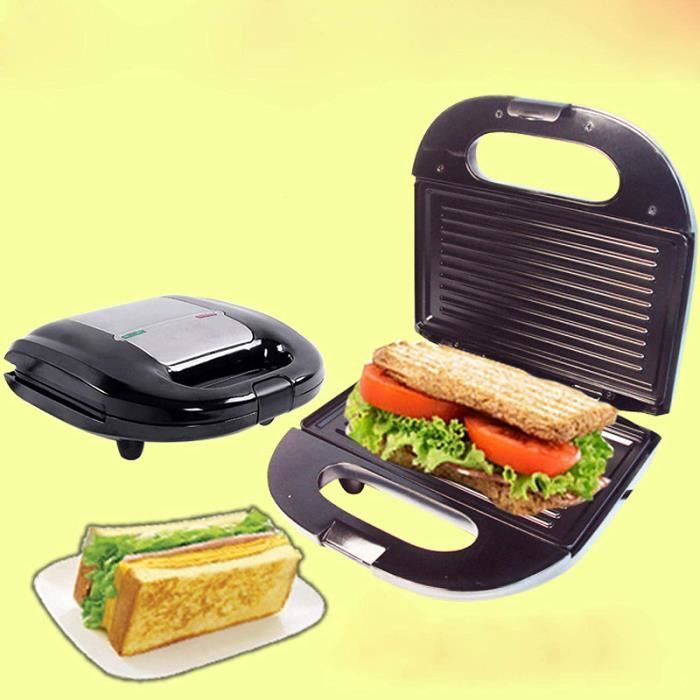 GAUFRIER Gaufrier Panini Appareil Croque Monsieur Petit Outil De Cuisson De Steak D'Oeufs De Petit-Déjeuner382