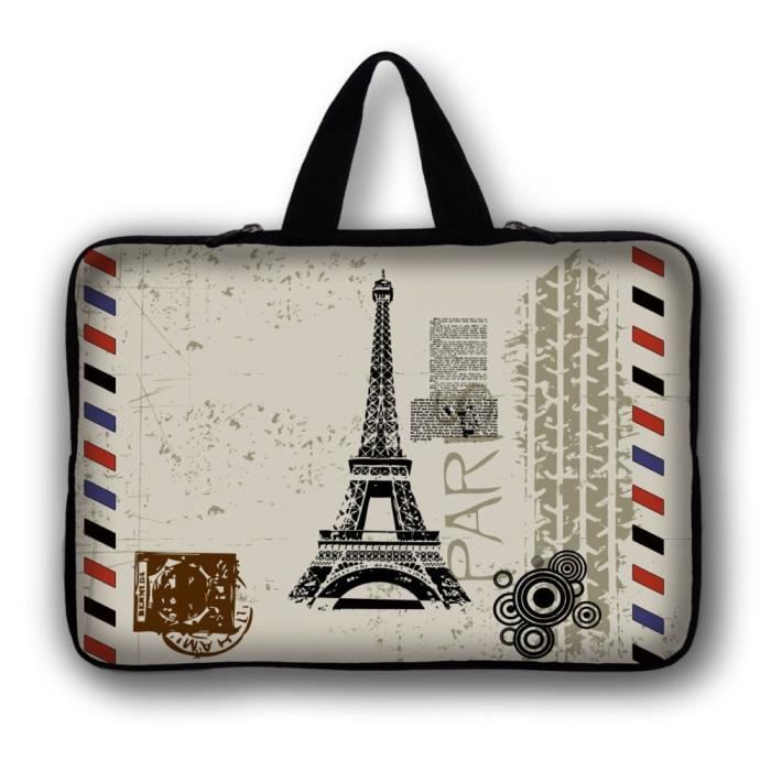 Universal 7 10 12 13 14 15 17.3 sacoche d'ordinateur portable housse de transport 15.4 15.6 couverture de Netbook po*CD9450