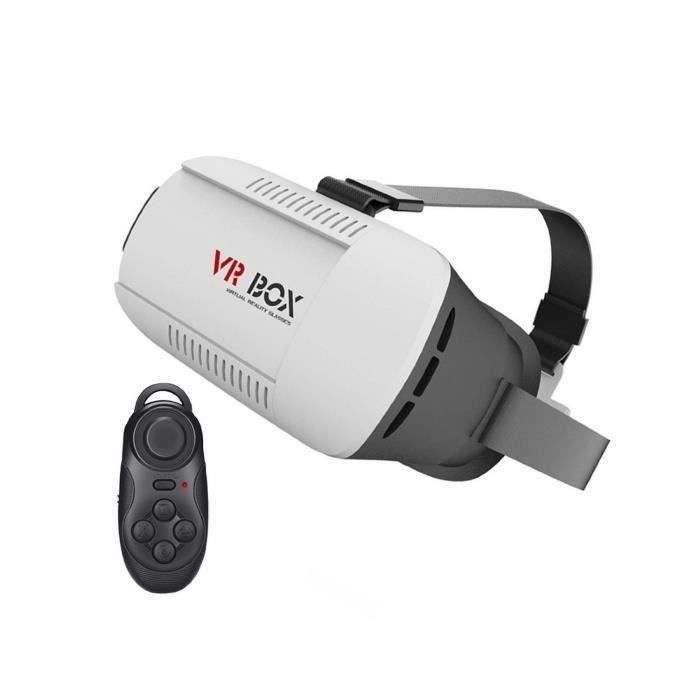 Lunette Réalité Virtuelle Lunettes Virtuelles 3D VR BOX