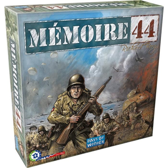 Mémoire 44 - Jeu de Base - Asmodee - Jeu de société - Jeu de plateau - Jeu de stratégie