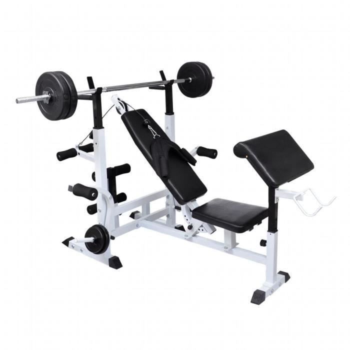 PRO© Banc de musculation Style Classique Appareil de musculation 60227 :-)