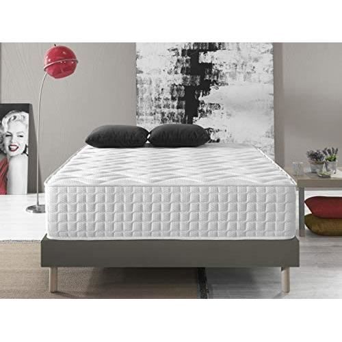 Matelas California Epaisseur 30 cm Memory de Forme Graphene 140x190x30 cm. Qualité et confort de l'hôtellerie professionnelle, a,69