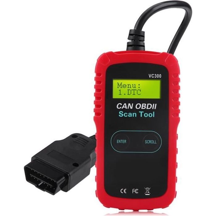 Scanner de Diagnostic OBDII OBD2 OBD de Voiture Lecteur de Code d'Erreur