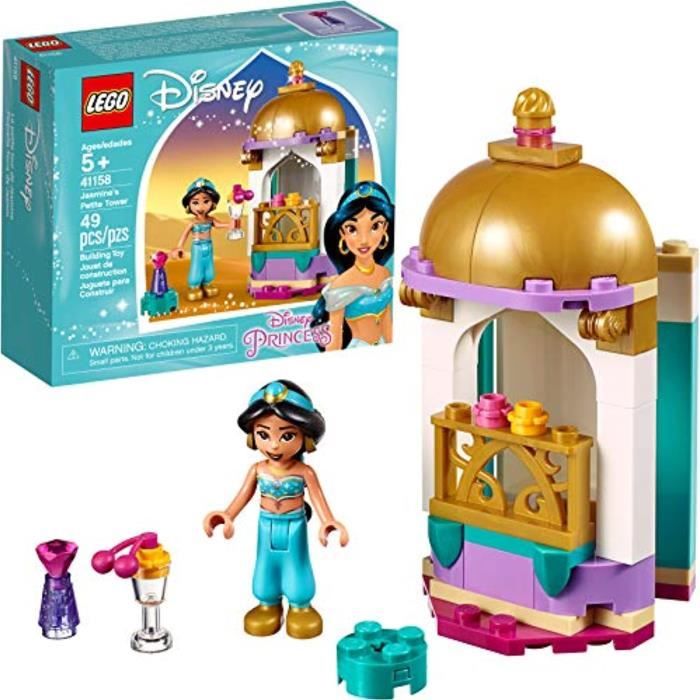 Jeu D'Assemblage LEGO TANOV Disney Jasmines Petite Tower 41158 Building Kit, 2019 (49 Pieces