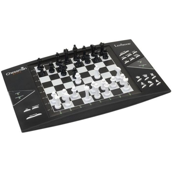 LEXIBOOK - Jeu d'échecs Chessman électronique - 2 joueurs - 7 ans et +