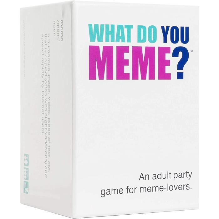 Megableu jeu de société What Do You Meme ? (chant)