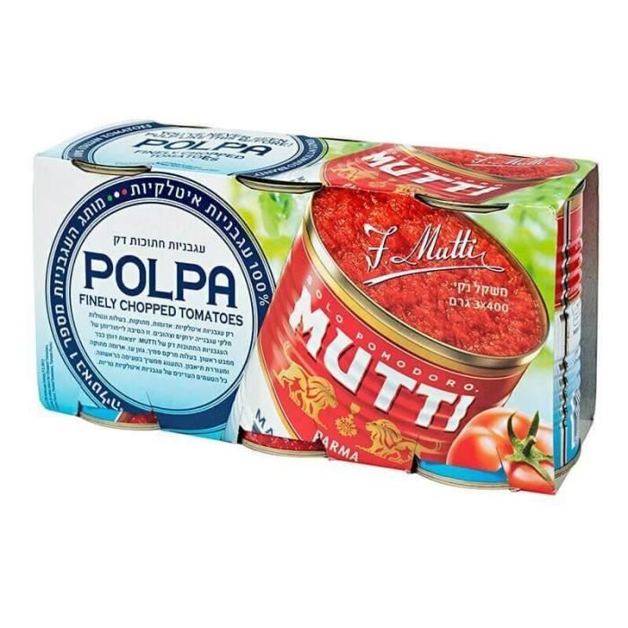 MUTTI FRANCE Tomates concassées