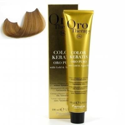 color keratin oro puro n°8.0 blond clair 100 ml