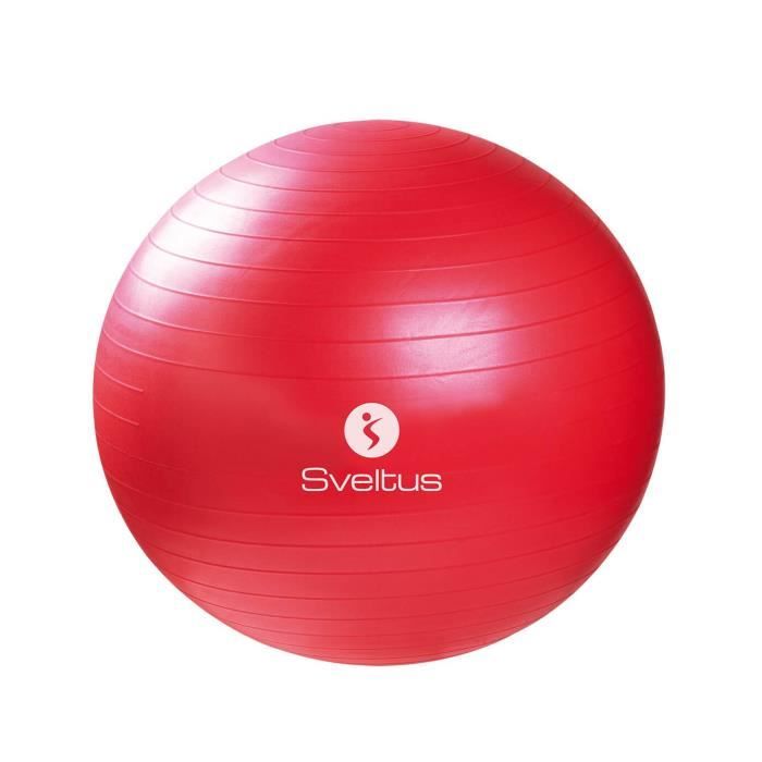 SVELTUS - Gymball rouge Ø65 cm vrac