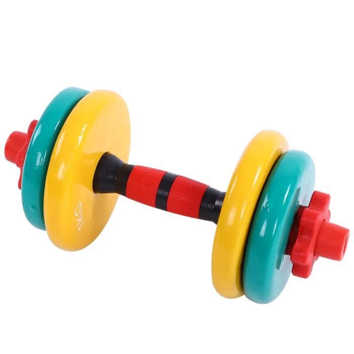 Haltères de trempage de couleur (poids réglable (10KG))-DIN