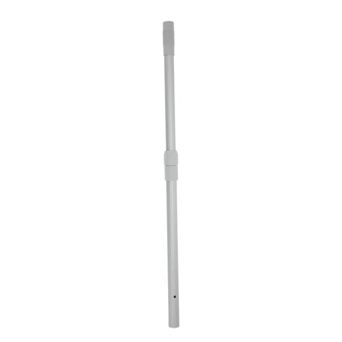 TMISHION tige télescopique Fournitures d'outils de nettoyage de tige de poteau télescopique en aluminium à 2 sections pour poteau