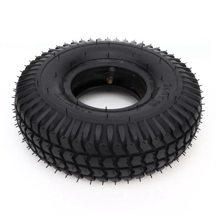 YOSOO Pneu 3.00-4 / 260X85 Pneu résistant à l'usure 3.00-4 / 260X85 + chambre à air pour fauteuil roulant de scooter