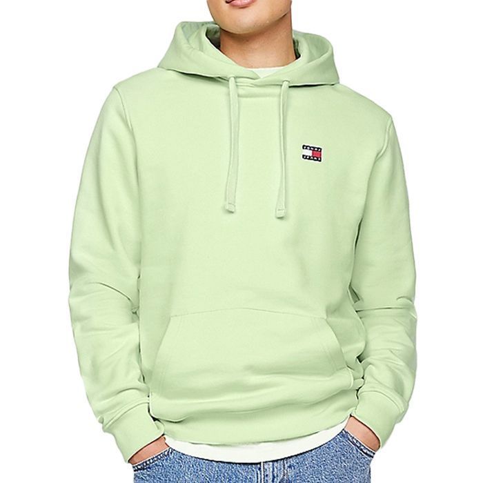 Sweat a Capuche Vert Homme Tommy Hilfiger Reg Badge Vert Cdiscount Pret a Porter