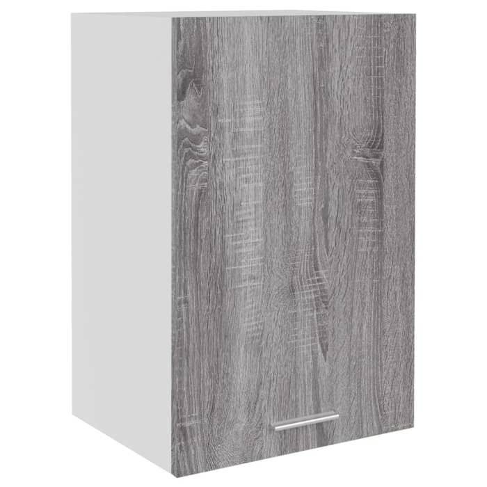 Armoire suspendue Meuble haut cuisine Sonoma gris 395x31x60cm Bois dingénierie 2095470 FrenchDays