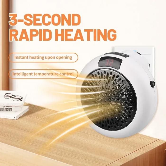 Petit Radiateur Soufflant Silencieux Ceramique, Chauffage Economique D'Énergie D'Appoint, Radiateur Electrique Mobile Basse C[N463] - Bricolage