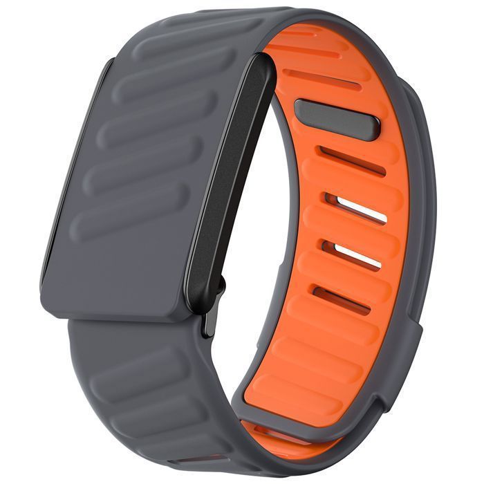 Stravo Bracelet Silicone Sport pour Whoop 4.0/3.0 – Respirant Anti-transpiration Confortable – Gris foncé