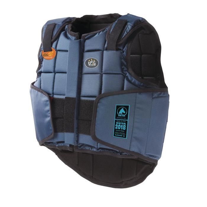 Gilet équitation enfant USG Flexi - navy