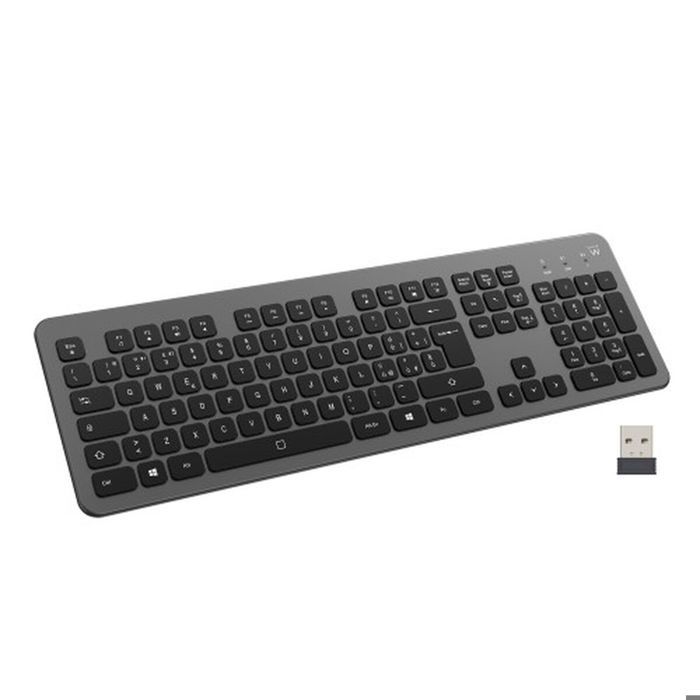 Ewent EW3296 clavier Universel FR sans fil +USB QWERTY Espagnole Neuf - vue 2