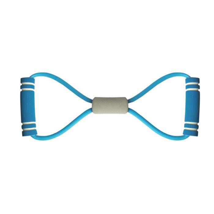 Bande élastique de résistance pour entraînement en forme de huit bande de fitness élastique