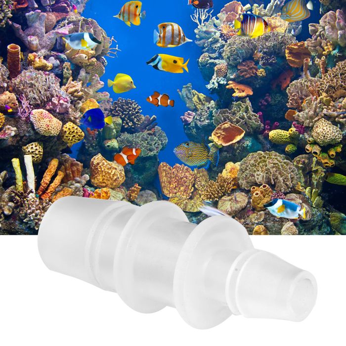 Meilleurs prix pour SALALIS Adaptateur daquarium Aquarium en plastique animalerie decoration 16 mm / Rotation mutuelle 8 mm/12 mm 5 dans un paquet