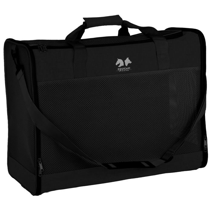 EQUICANI® - Sac de transport pour chien - 55 x 40 x 23 cm - Avion - Pliable et léger - Avec filet - Sangle de transport et fond am EQUICANI® - Sac de transport pour chien - 55 x 40 x 23 cm - Avion - Pliable et léger - Avec filet - Sangle de transport et fond am