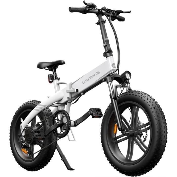 Velo electrique pliable 20 Batterie 36V 10 4Ah Moteur 250W 7 vitesses VTT Ville E Bike Cdiscount Sport