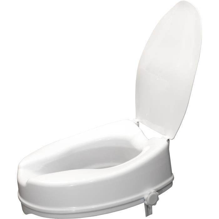 Siège De Toilette Surélevé Angle Et Hauteur Ajustable