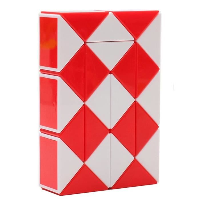 Magic Snake Twist Puzzle Twisty Toy Collection 24 Wedges Magic Ruler QATTD