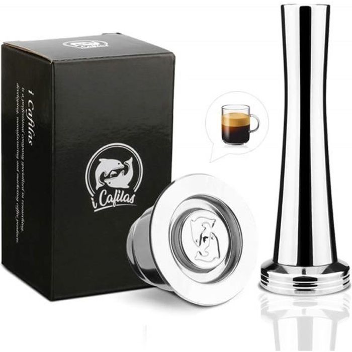Capsules Café Réutilisables Pour Machine ST 9662.62 - 2 Filtres Avec Doseur, Cuillère Et Pinceau