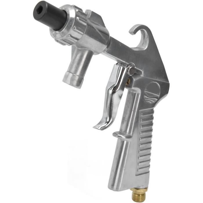 Pistolet De Sablage Michelin - Réservoir 1L, Consommation Air 250 L/min, Pression Max 8 Bars - Pour Dérouillage Et Nettoyage Surfaces