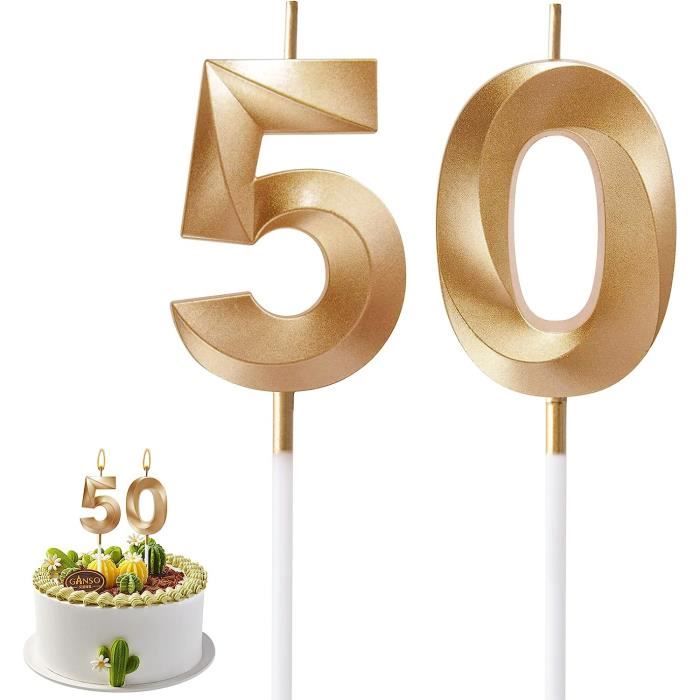 AIYONG 21e Anniversaire Bougies Gâteau Chiffre Bougies 12e Joyeux Anniversaire Décoration Gâteau Décoration Pour Anniversaire Fête Mariage Anniversaire