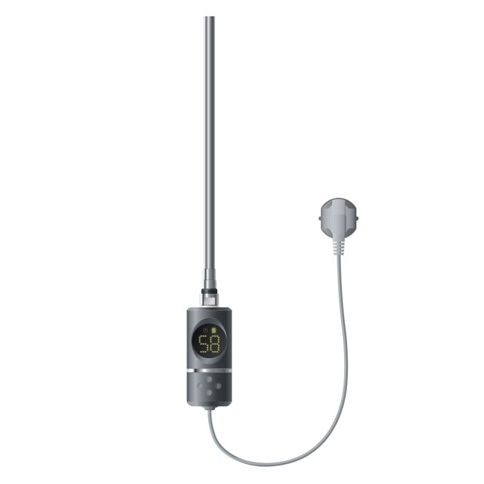 Thermoplongeur 600W anthracite avec thermostat et écran LCD MLDesign — free download