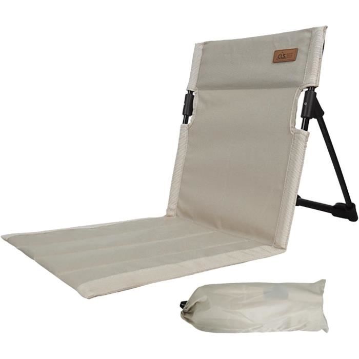 Coussin De Siège Pliable Portable - Rembourré Avec Support Dorsal | Pour Stade, Camping Ou Événements