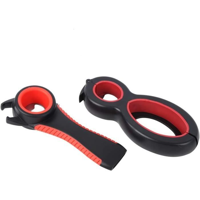 HURRISE Ouvre-boîte Manuel Ouvre-boîte Multifonctionnel Manuel Ouvre