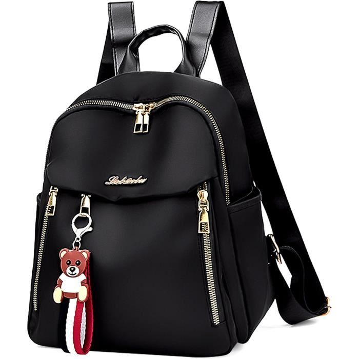 Sac à Dos Femme Shepretty Anti-vol étanche Rouge 32x32x13 Cm