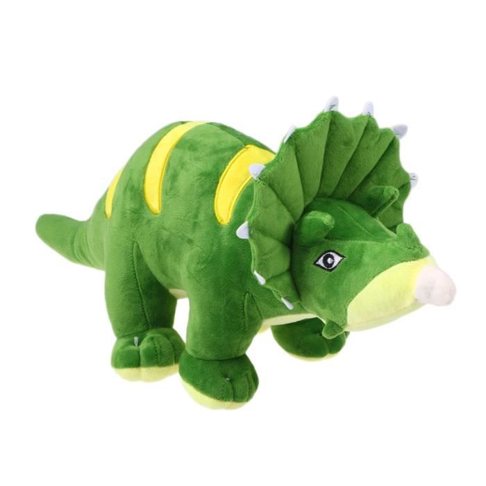 Triceratops Mignon Peluche En Peluche Dinosaure Poupee Jouet De Dessin Anime Cadeau Animal Adorable Cadeau Pour Les Enfants Vert Achat Vente Peluche Cdiscount