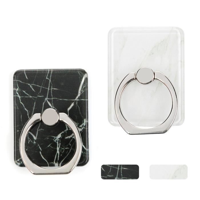 Lot De 4 Supports De Bagues De Téléphone Transparents - Formes Variées, Neufs