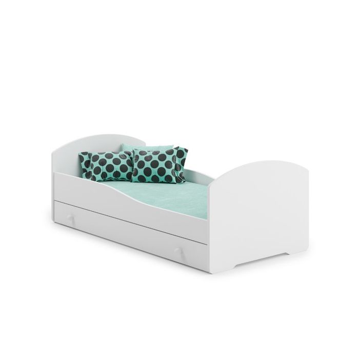 Lit enfant 160x80cm Luk + MATELAS+SOMMIER + TIROIR