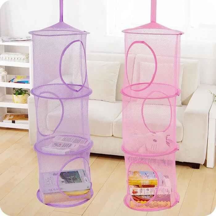 Yida World Violet Housse Rangement Suspendu Pliable Vetement
