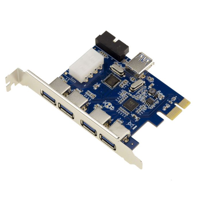 Carte contrôleur PCI Express à 4 ports USB 3.0