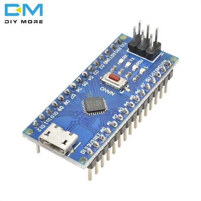 Arduino Mini APKLVSR Carte De Du00e9veloppement Pro Micro 5 V/16 MHz - Microcontru00f4leur De Type C - Interface Avec En-tu00eate De Broche U00e0 2 Rangu00e9es - Compatible Avec Datasheet Pdf