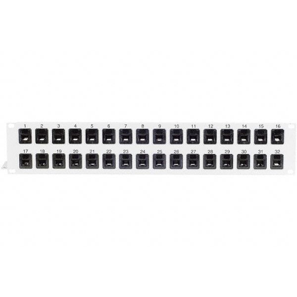 Panneau de brassage RJ45 32 ports CAT5e UTP 2U - Cdiscount Bricolage